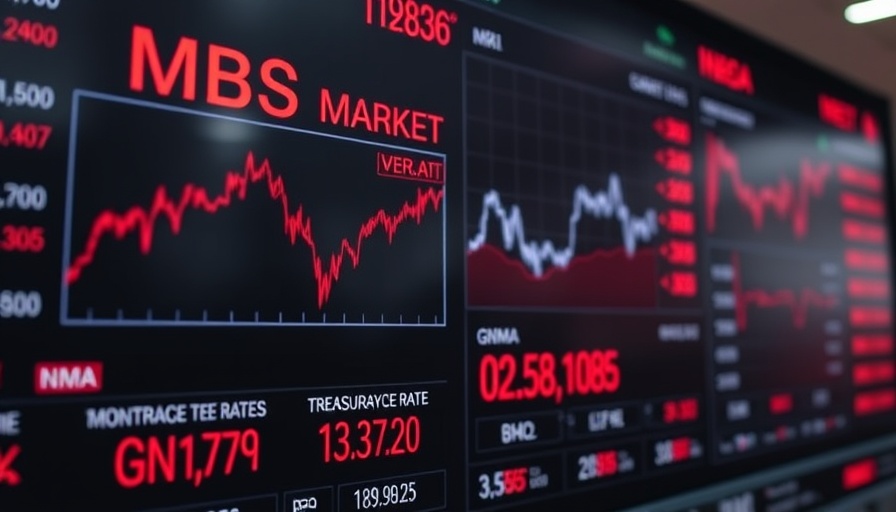 MBS market update display highlighting underperformance trends.