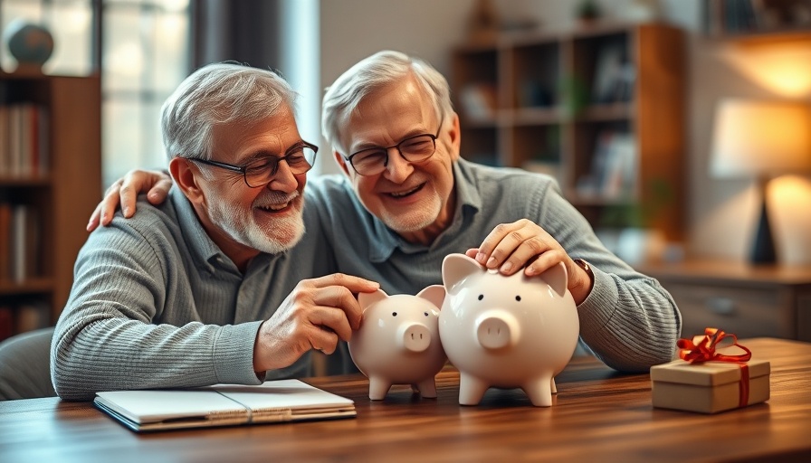 Elderly couple planning finances, boosting retirement income with annuities.