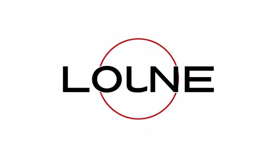 Minimalist modern logo with circular design.