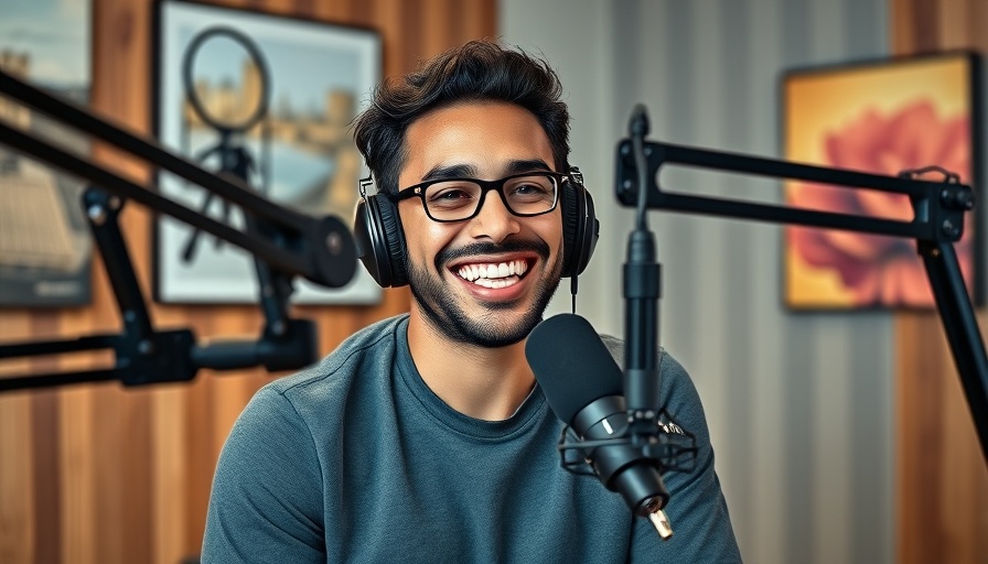 Speaker discussing roofing revenue growth on a podcast.