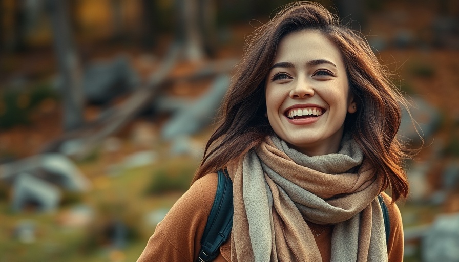 Smiling woman outdoors, showcasing perimenopause training tweaks.