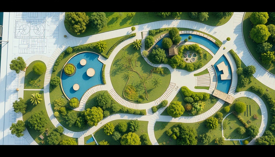 The Square @ Union Centre renovation blueprint with green spaces.