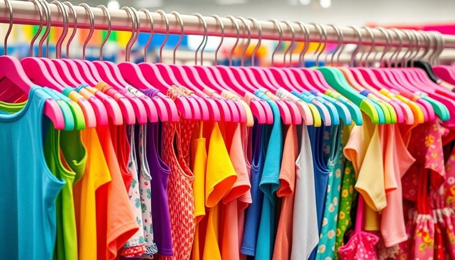 Organized children's clothing at Hope's Closet; donations needed.