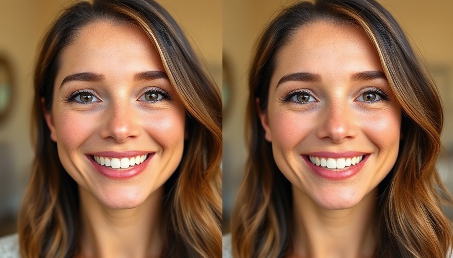 Before and after photos using the best freckle pens, close-up.