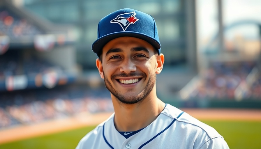 Blue Jays player smiling during 2025 MLB Trade Deadline