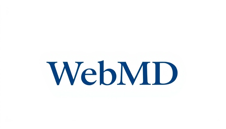 WebMD logo on white background