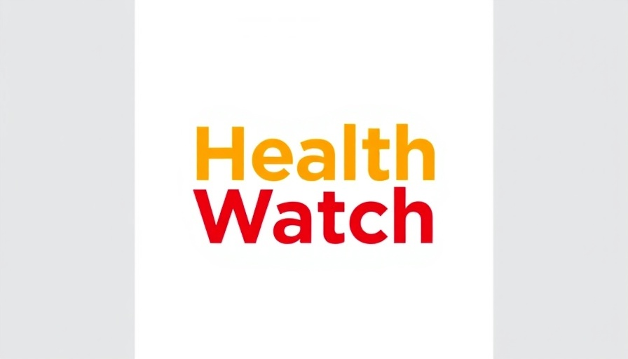 Sleek Health Watch logo on white background