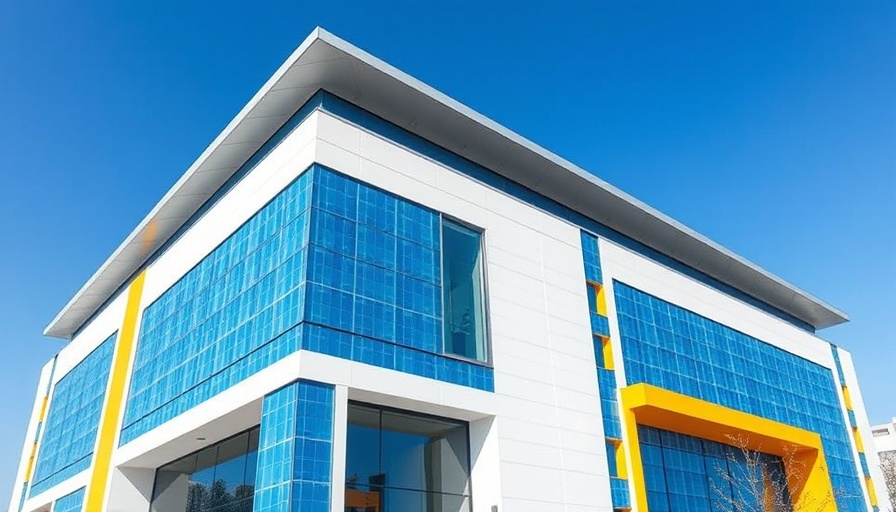Zydus Healthcare building in daylight, showcasing modern architecture.