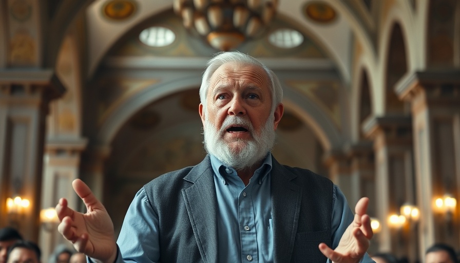 Democrats need new tactics: Man addressing issues indoors.