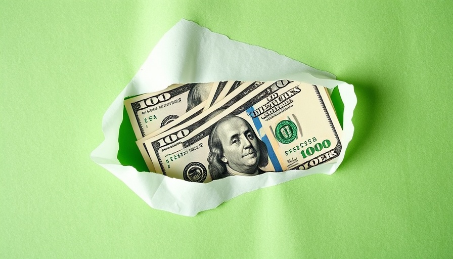 Hundred-dollar bills revealed behind torn paper, symbolic of finding unclaimed assets.