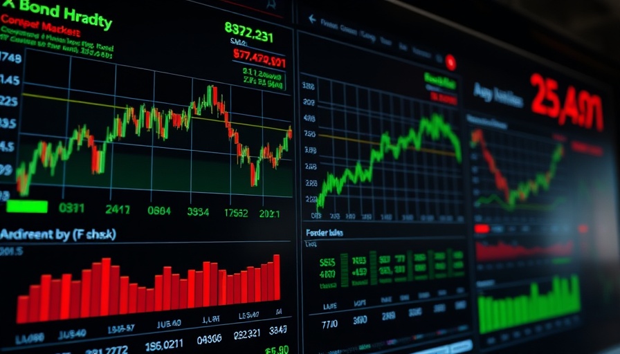 Bond market trends analysis with charts and data on financial update.