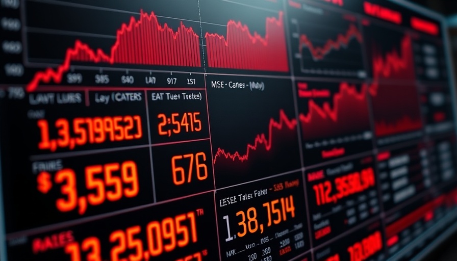 Mortgage Rates and CPI Impact on financial trends display.