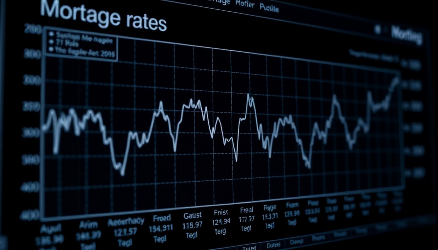 Mortgage Rate Recovery data display with trend graph and rates.