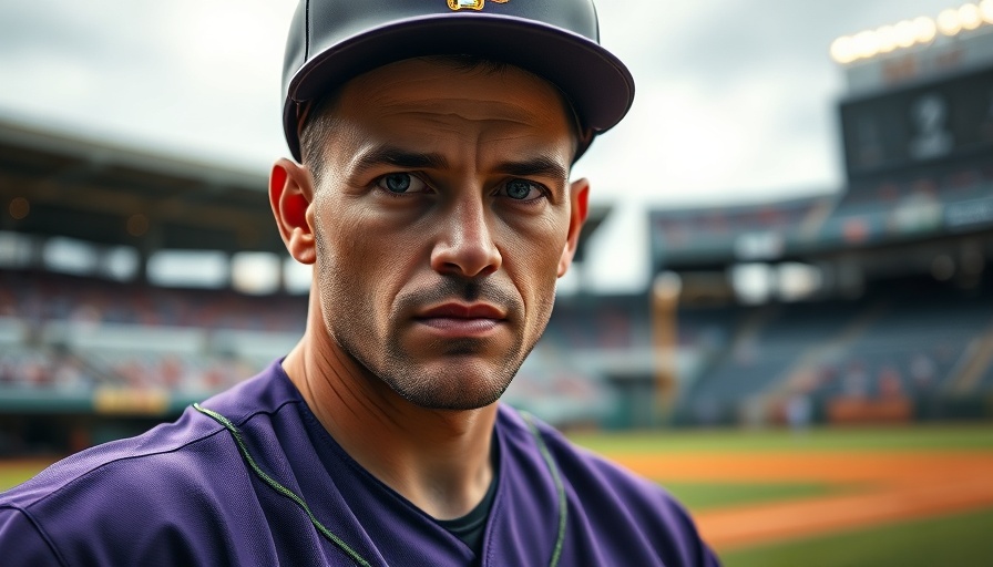 Baseball player in purple jersey on field, Guardians Rockies Nolan Jones Tyler Freeman trade.