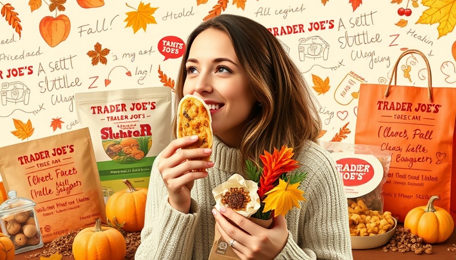 Trader Joe's Pumpkin Palooza 2024 fall foods and treats.