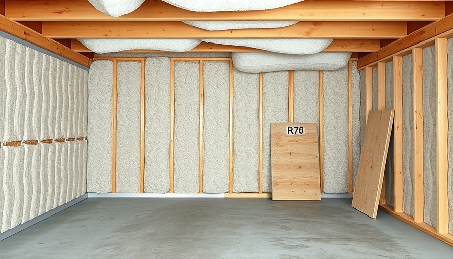 Insulated basement with various R-values for how to insulate your basement.