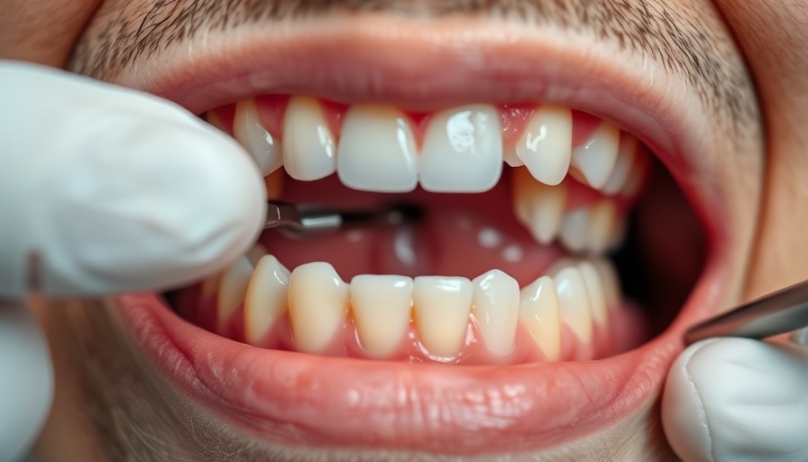 Detailed view of dental condition with massive osteolysis of the mandible in Gorham's disease