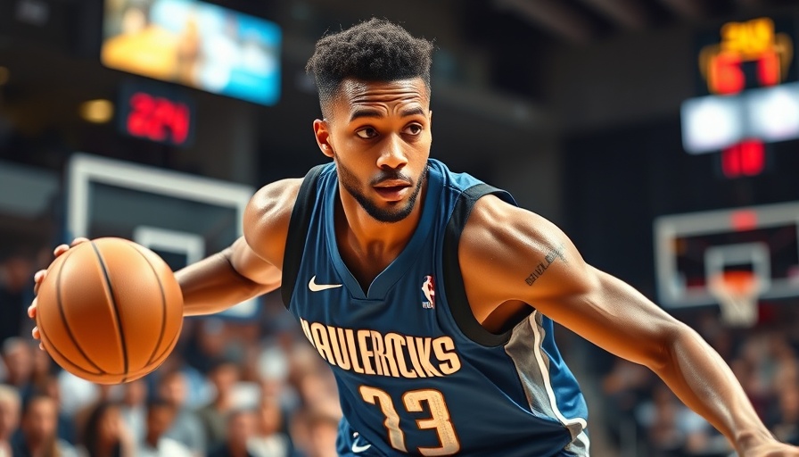 Basketball player in Mavericks jersey during game, comeback