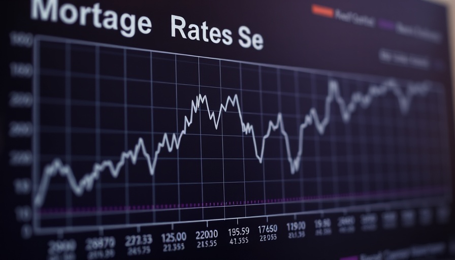 Dynamic chart illustrating mortgage rates today with a professional look.