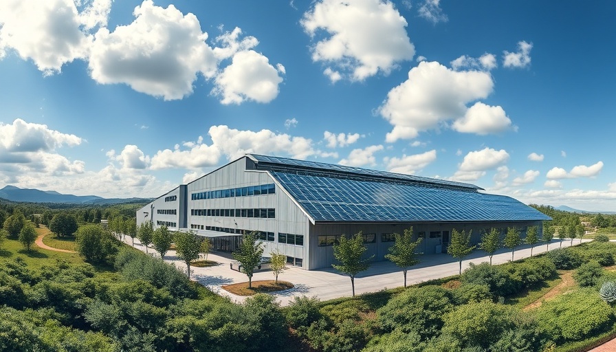 Natilus domestic manufacturing KONA aircraft, modern solar-powered facility.