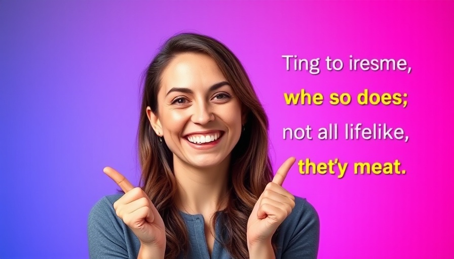 Motivational image for treatment resistant depression, woman offering advice.