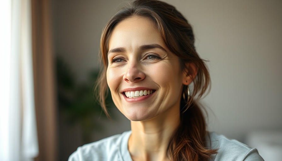 Caring woman discussing therapy for anxiety and stress relief through writing.
