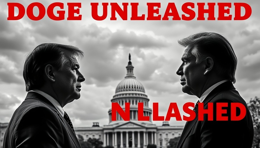 DOGE Unleashed Part 2 featuring a dramatic political poster with the US Capitol.