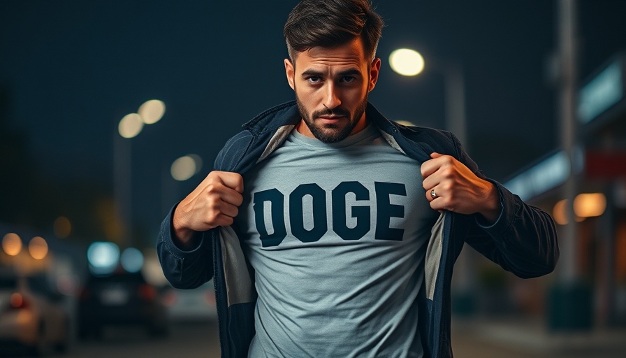 DOGE US Digital Service casual shirt design displayed at night.