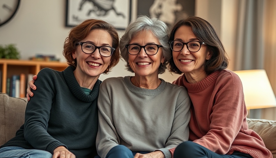 Women smiling together, showcasing improved access to eye care for women.