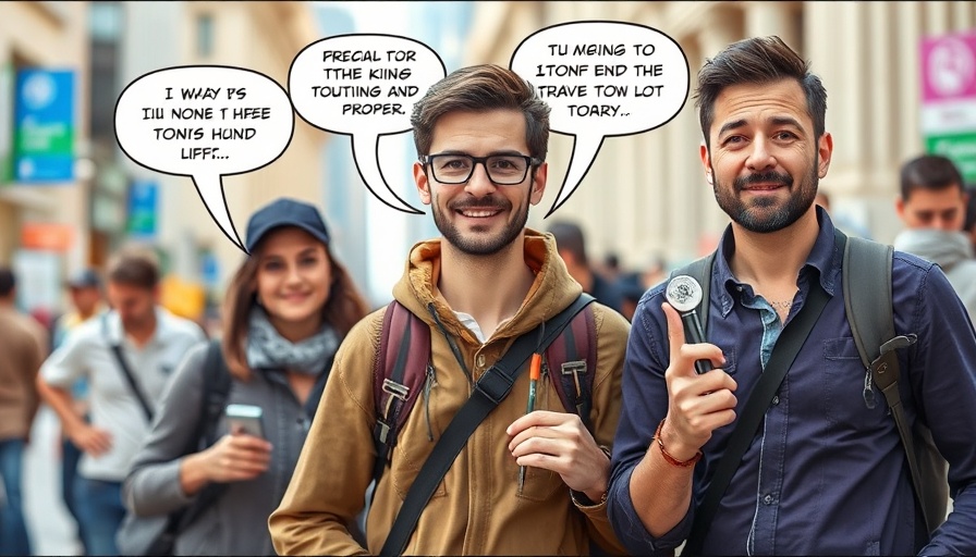 Guide on common tourist mistakes in a humorous comic style.