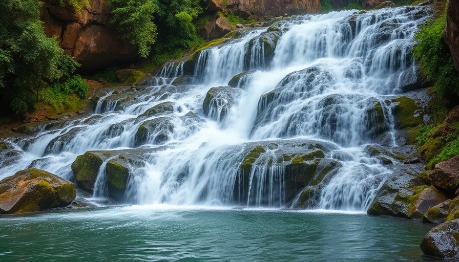 Stunning waterfalls at Plitvice Lakes National Park visit, lush green scenery.