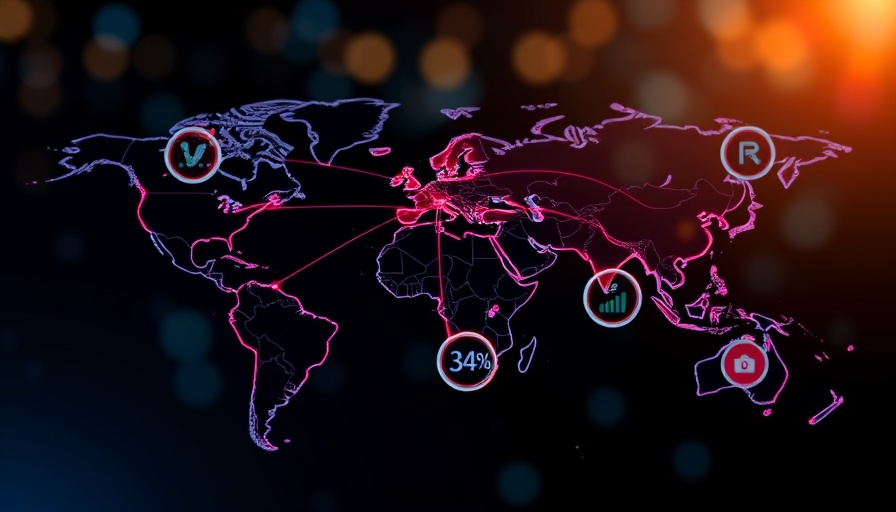 Digital world map highlighting Fannie Mae housing updates on dark background.