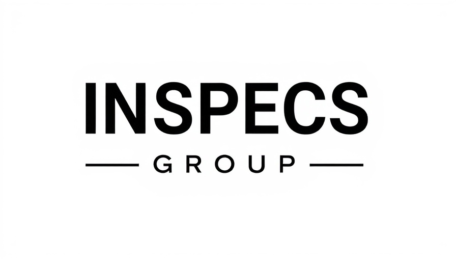 Inspecs Group logo in minimalist black and white design.