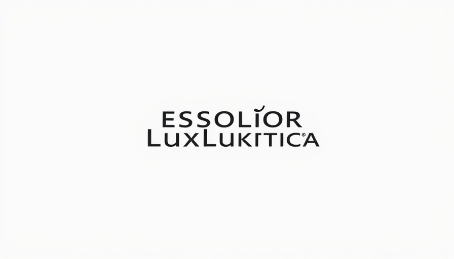 EssilorLuxottica logo related to Essilor Stellest lenses myopia progression