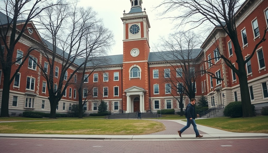 Harvard campus during the Trump administration funding freeze.