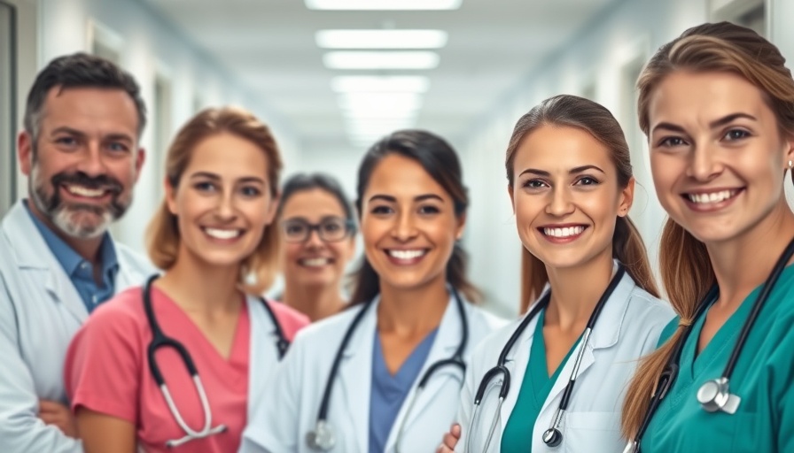 Chennai healthcare staffing with doctors and nurses in focus.
