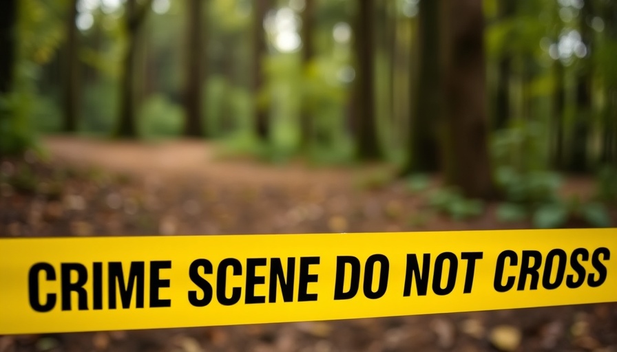 Crime scene tape in Clermont County investigation.