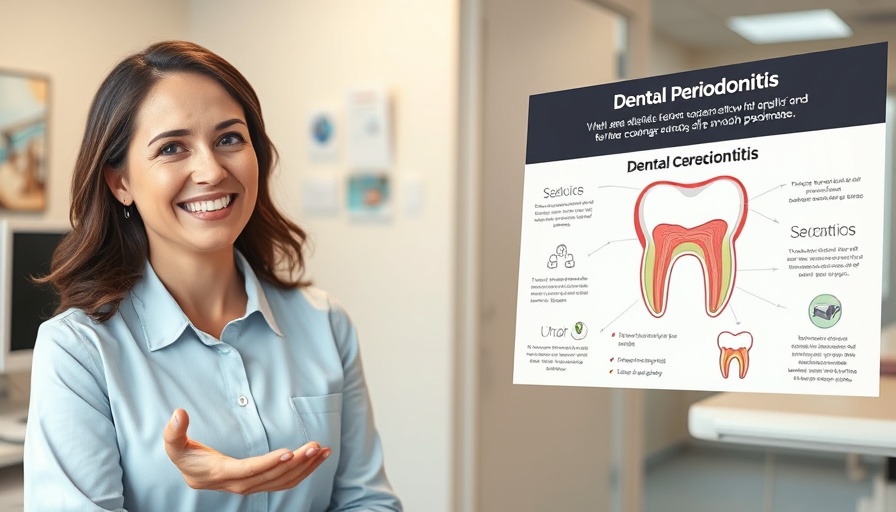 Educational graphic on periodontitis with dentist explanation, Do teeth need scalings at the dentist?