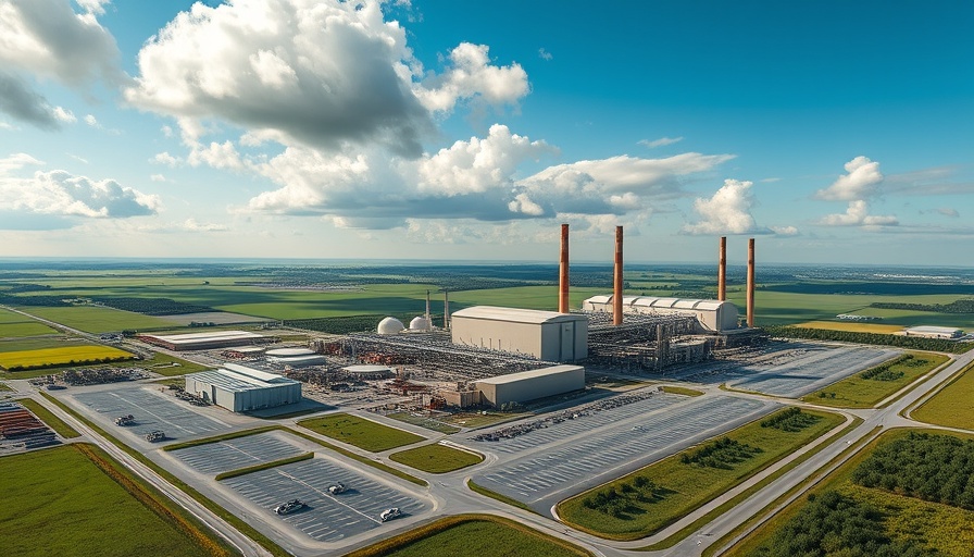 UK Carbon Capture Project Approval: industrial facility and clear sky.