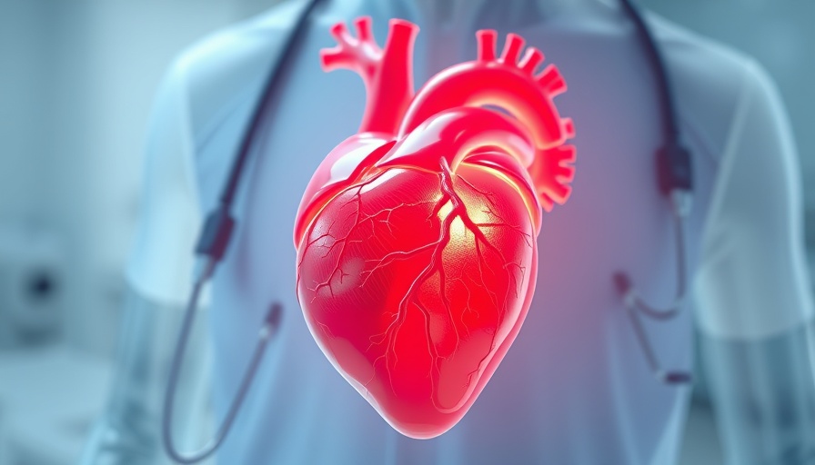 Illustration for evaluation and management of cardiogenic shock, heart anatomy.