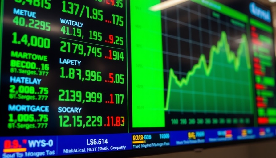 Financial market update showing bond market rally reasons with chart.