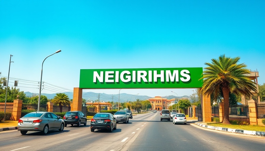 NEIGRIHMS entrance highlighting main gate and traffic.