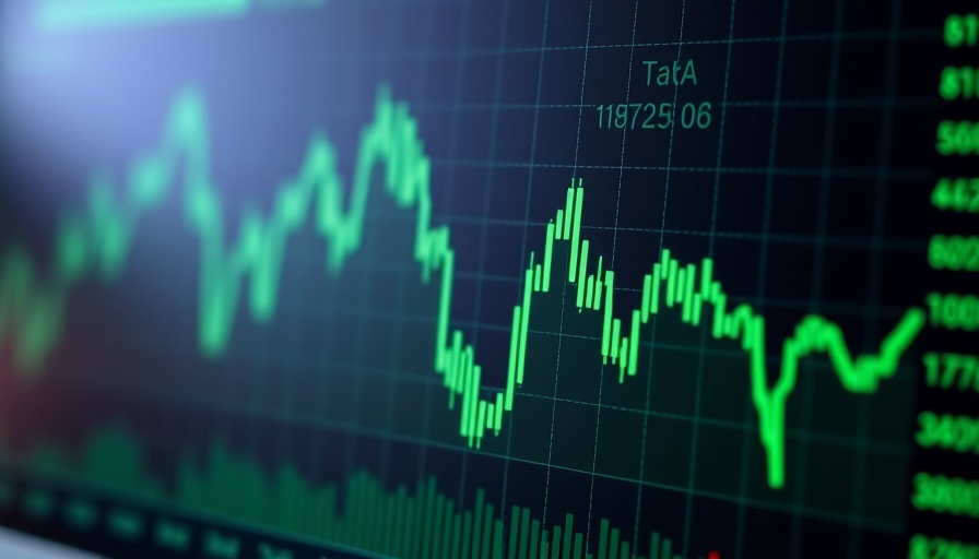Financial graph showing lowest mortgage rates with trends and statistics.