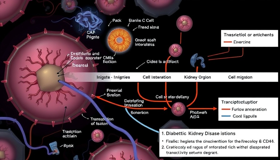 Cellular pathways illustration: glucosamine and diabetic nephropathy.