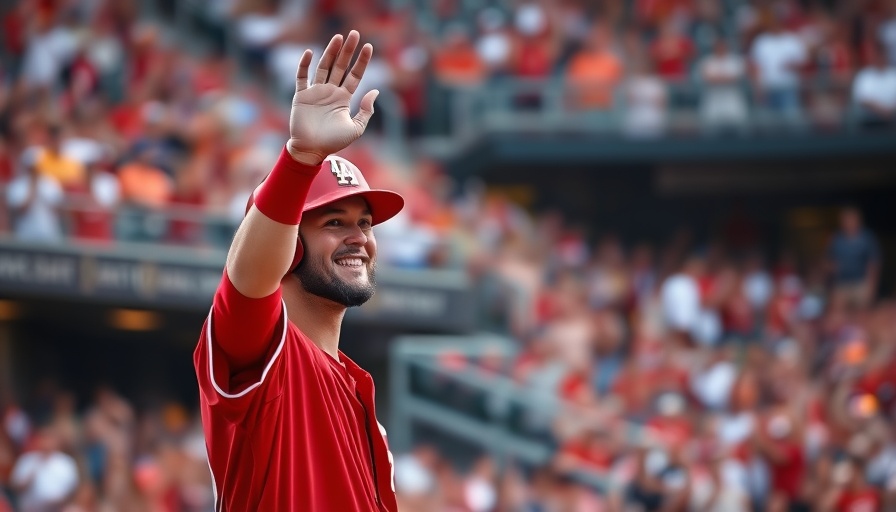 Cincinnati Reds player celebrating victory over Colorado Rockies.