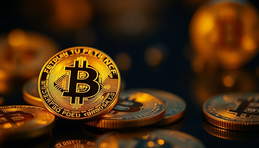 Bitcoin coins representing Ohio cryptocurrency tax payments.