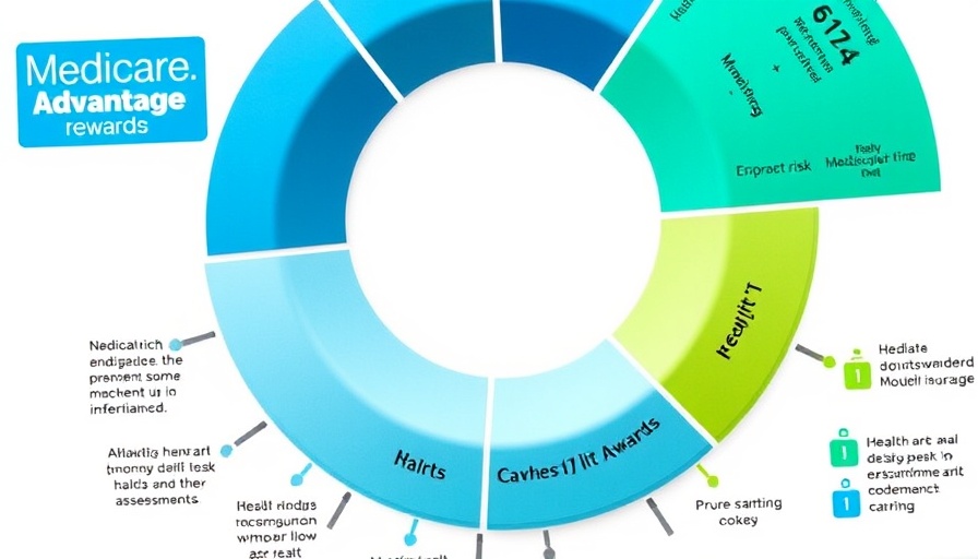 Medicare Advantage rewards health risk assessments donut chart.