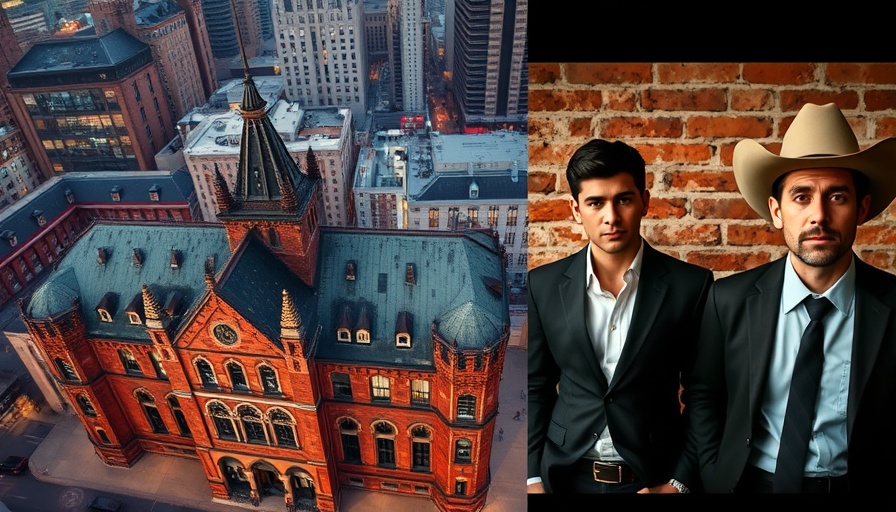 Republican candidates challenging Cincinnati Mayor collage with cityscape and portraits.