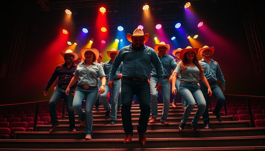 Beyoncé Cowboy Carter tour performers in denim outfits on stage.
