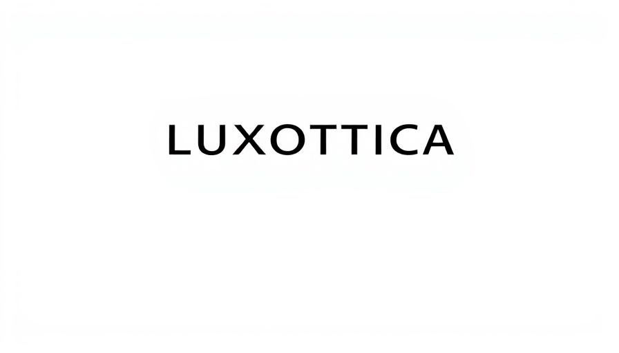 EssilorLuxottica logo symbolizing production move to US